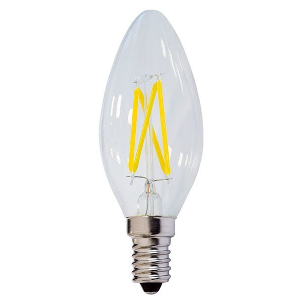 E14 LED SPULDZE 2W FILAMENT C35