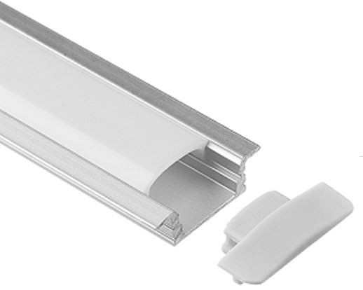 3m led lentes iebūvējams alumīnija profils 12mm 10mm 8mm matēts stikls.3